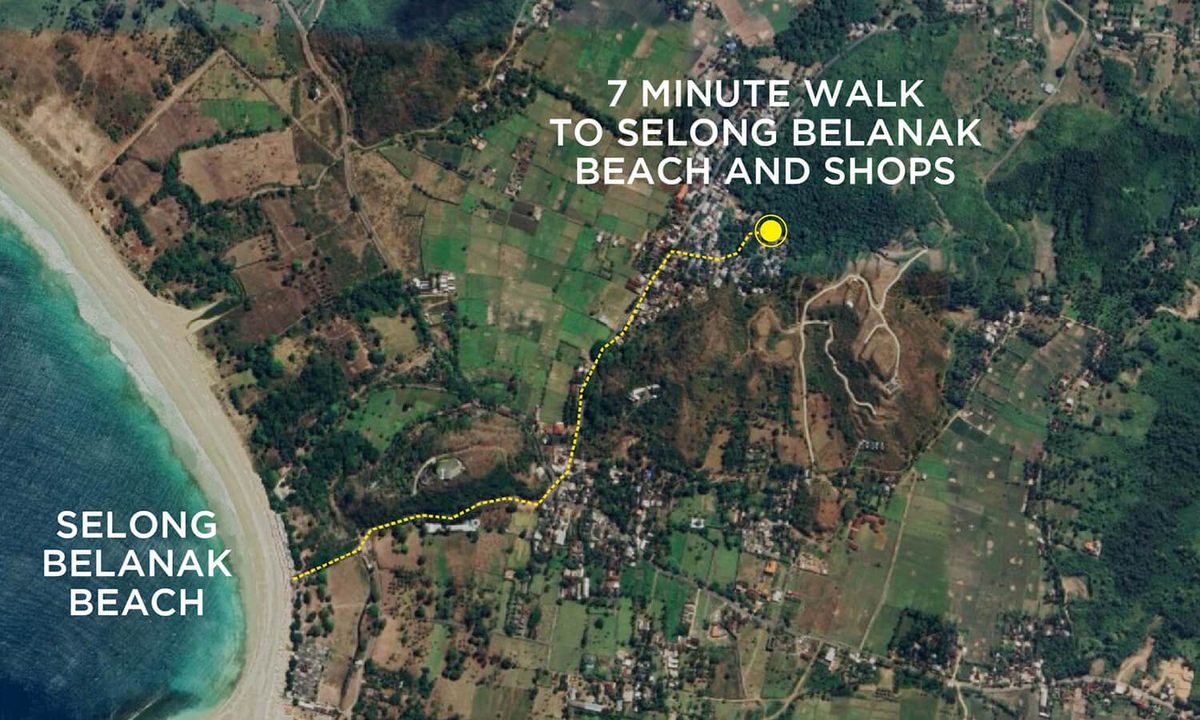 1100m2 Land for Sale in Selong Belanak DLP1517