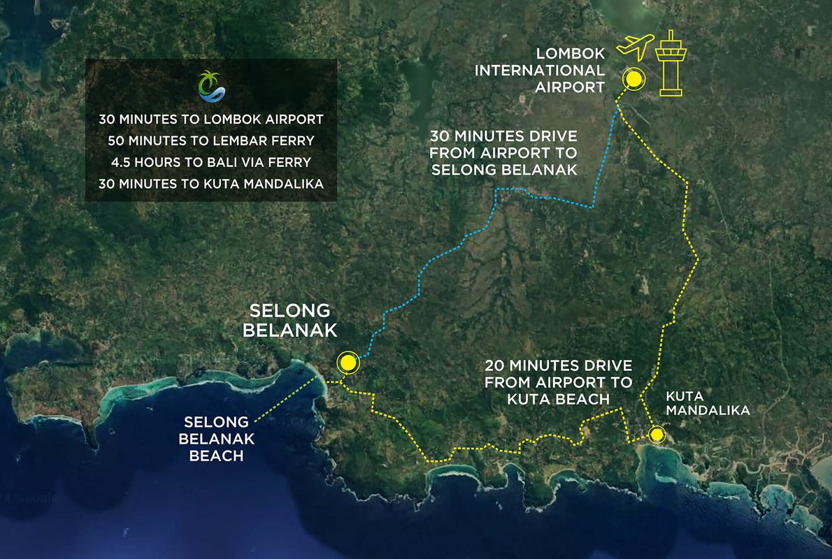 500m2 Land for Sale in Selong Belanak DLP1501
