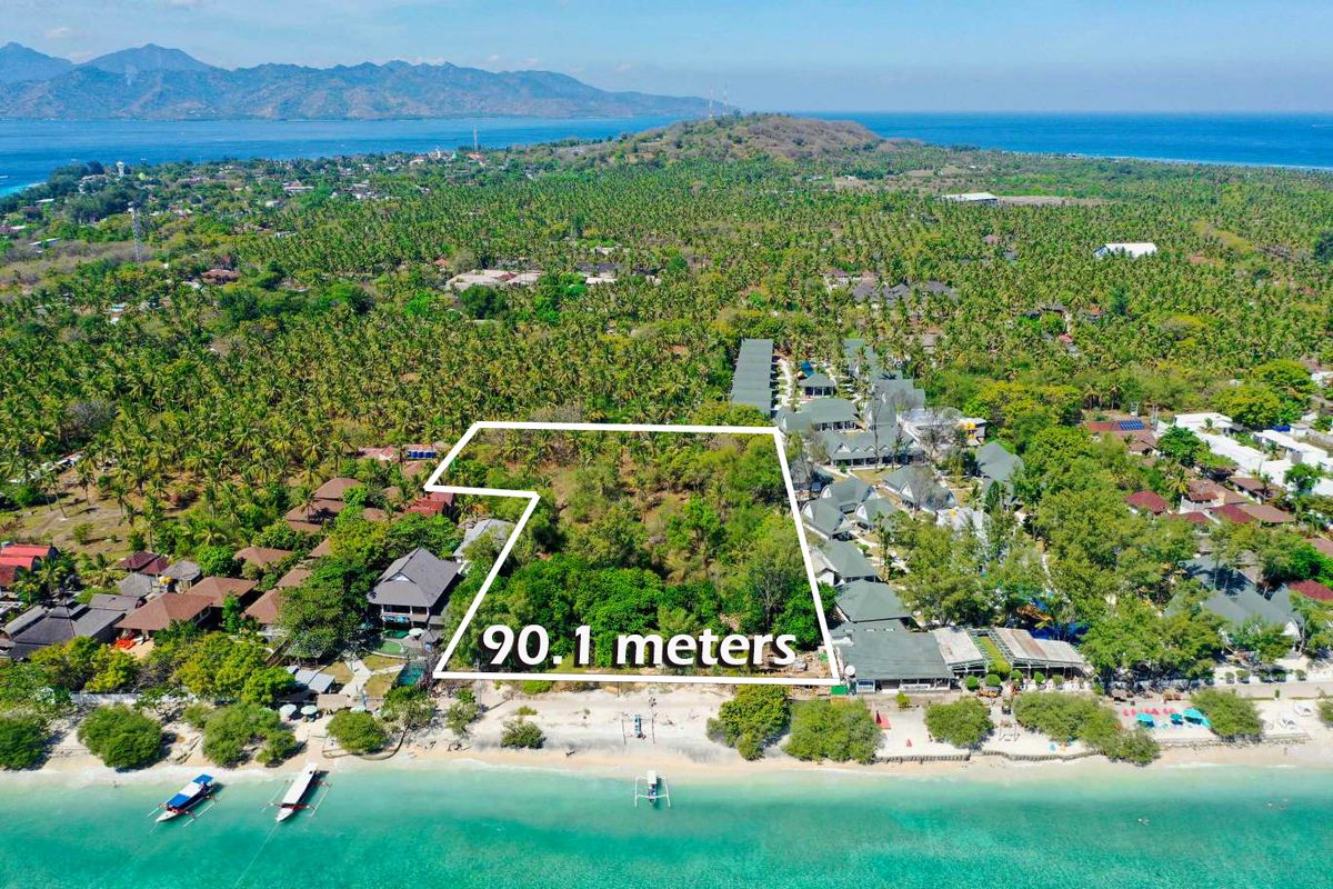 Gili Trawangan Party Island land – 1.4 Hectares